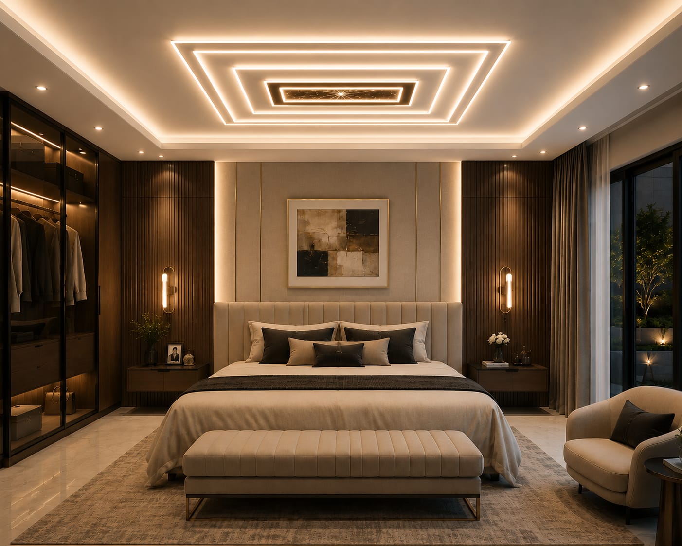 LED Morden Rectangle light , Bedroom Study Living Room Fashion Decoration 3 Color Changing Ceiling Light(warm white ,cool white and day light) HF-A013/1100X720