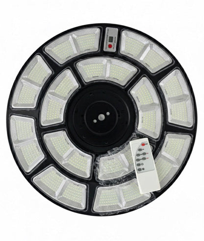 1000W Round LED Solar Street Light  High Bright Outdoor Solar Garden Light with Motion Sensor