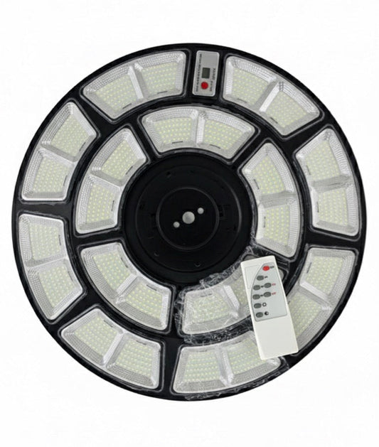 1000W Round LED Solar Street Light  High Bright Outdoor Solar Garden Light with Motion Sensor