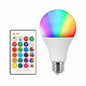 9W RGB LED Bulb with Remote Control  E27 Colour Changing Light (AC85265V)