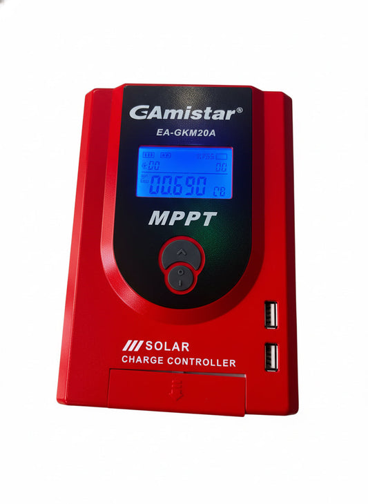 Gamistar EA-GKM40A MPPT Solar Charge Controller 12V/24V/48V with USB