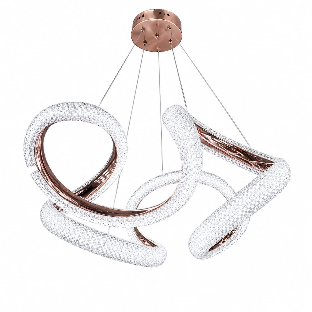 Modern Sculptural LED Chandelier  3 Colour Changing Luxury Ceiling Light (CD423)
