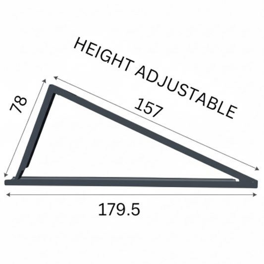 Galvanized Solar Mounting A-Frame Bracket