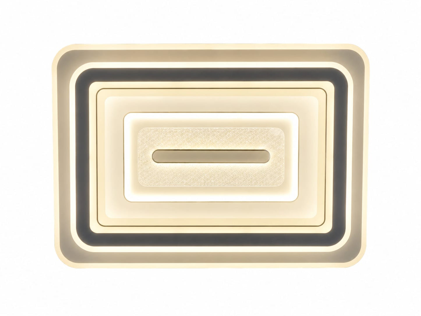 LED Modern Rectangle light , Bedroom Study Living Room Fashion Decoration 3 Color Changing Ceiling Light(warm white ,cool white and day light) BQ-DX068