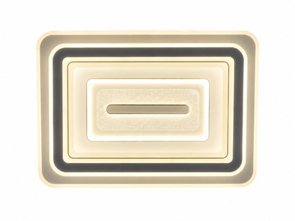 LED Modern Rectangle light , Bedroom Study Living Room Fashion Decoration 3 Color Changing Ceiling Light(warm white ,cool white and day light) BQ-DX068