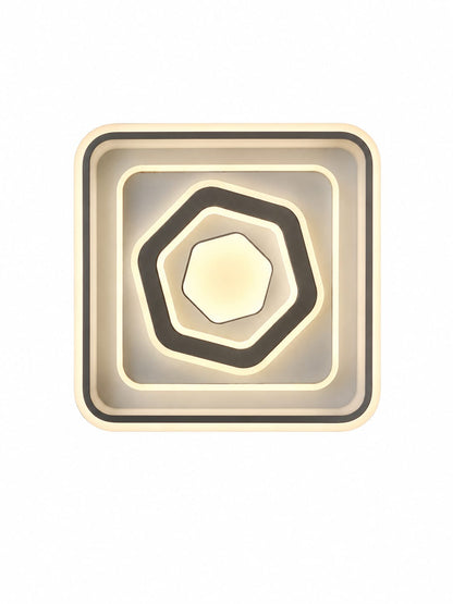 LED Modern Square light , Bedroom Study Living Room Fashion Decoration 3 Color Changing Ceiling Light(warm white ,cool white and day light) BQ-DX065