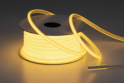 100M 8mm 220V LED COB Strip Light IP65 Waterproof  20W/M (No Transformer Required)