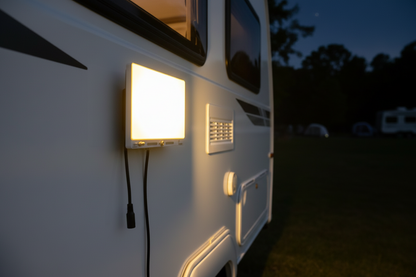 350W Magnetic Fishing & Camping LED Light  12V Battery / Cigarette Lighter Powered