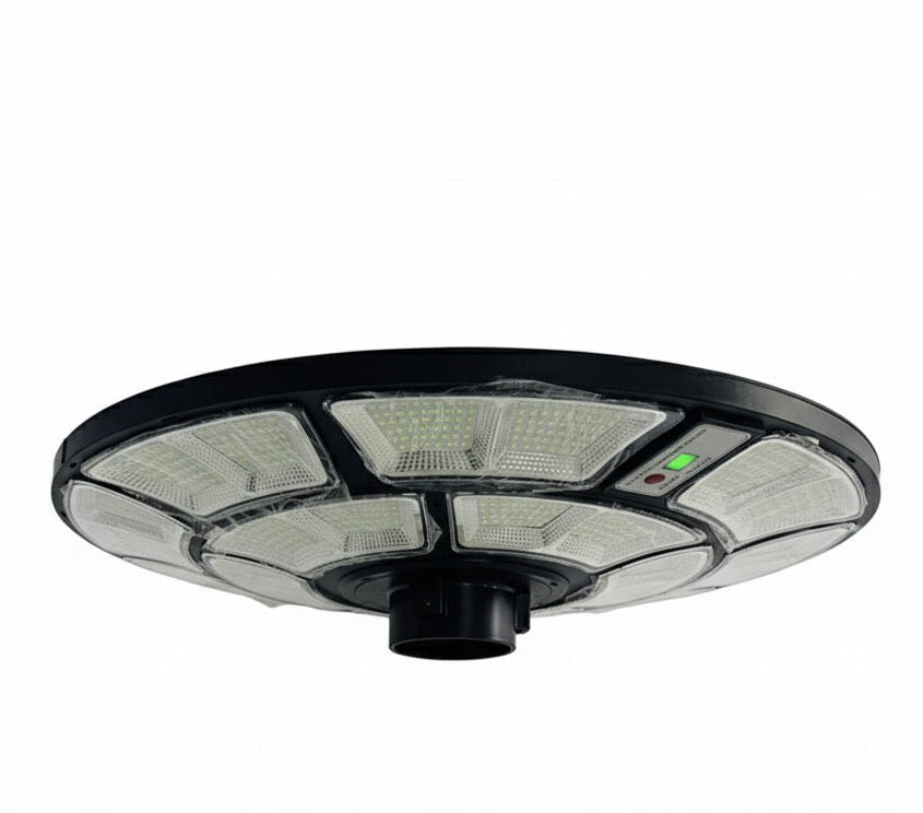 1000W Round LED Solar Street Light  High Bright Outdoor Solar Garden Light with Motion Sensor