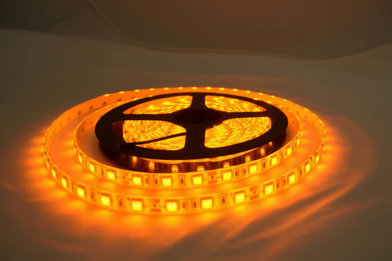 12V 8mm 5050 LED Strip Light  60 LEDs/M 5M Roll (All Colors)