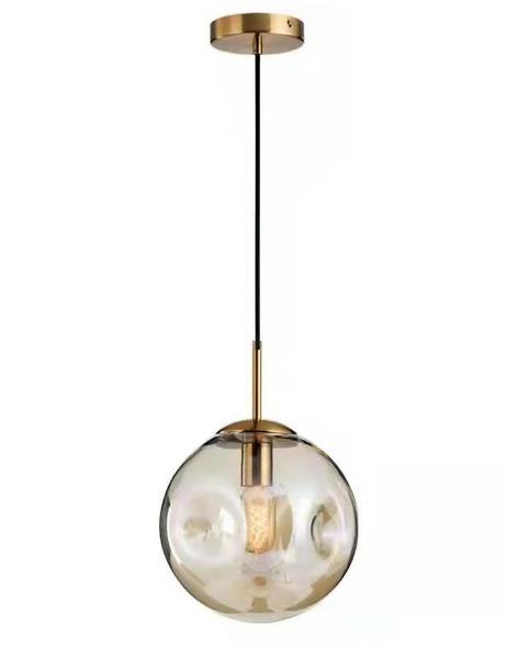Modern Glass Ball Pendant Light  Premium Single Hanging Ceiling Light (M66)