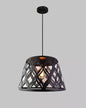 Modern Black Metal Pendant Light  Single Hanging Ceiling Light (1916/1)