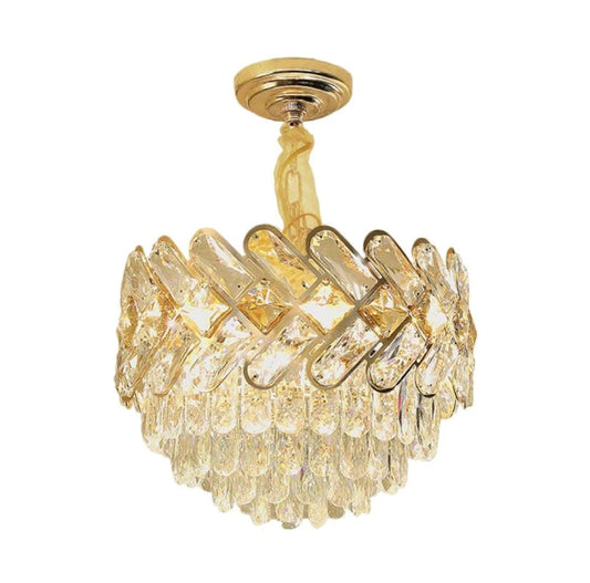 Luxury Crystal Chandelier  Gold Finish (BQ-CD465)