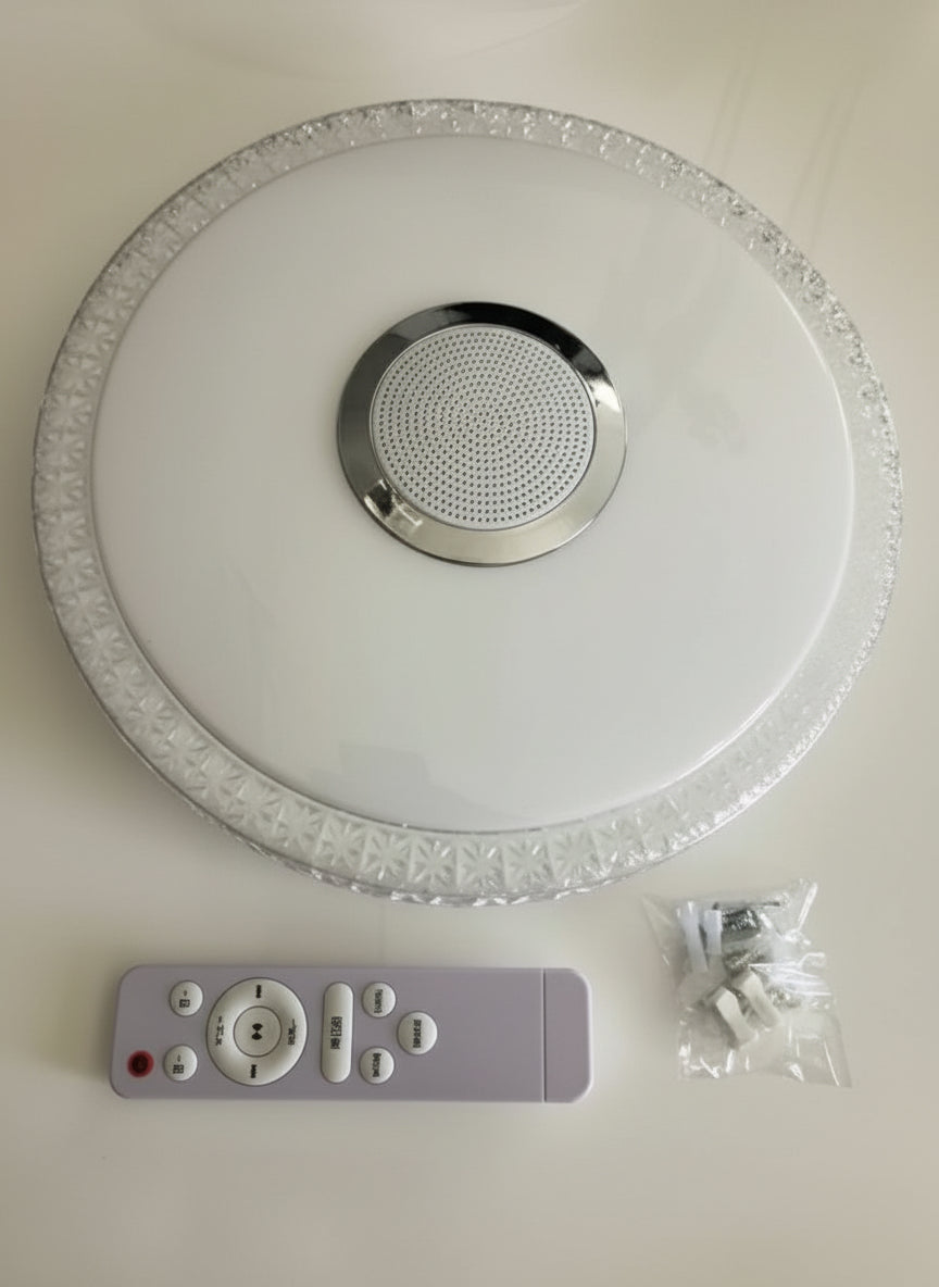 96W Smart LED Ceiling Light with Bluetooth Speaker & Remote  RGB / Dimmable | LYSC-500-96W