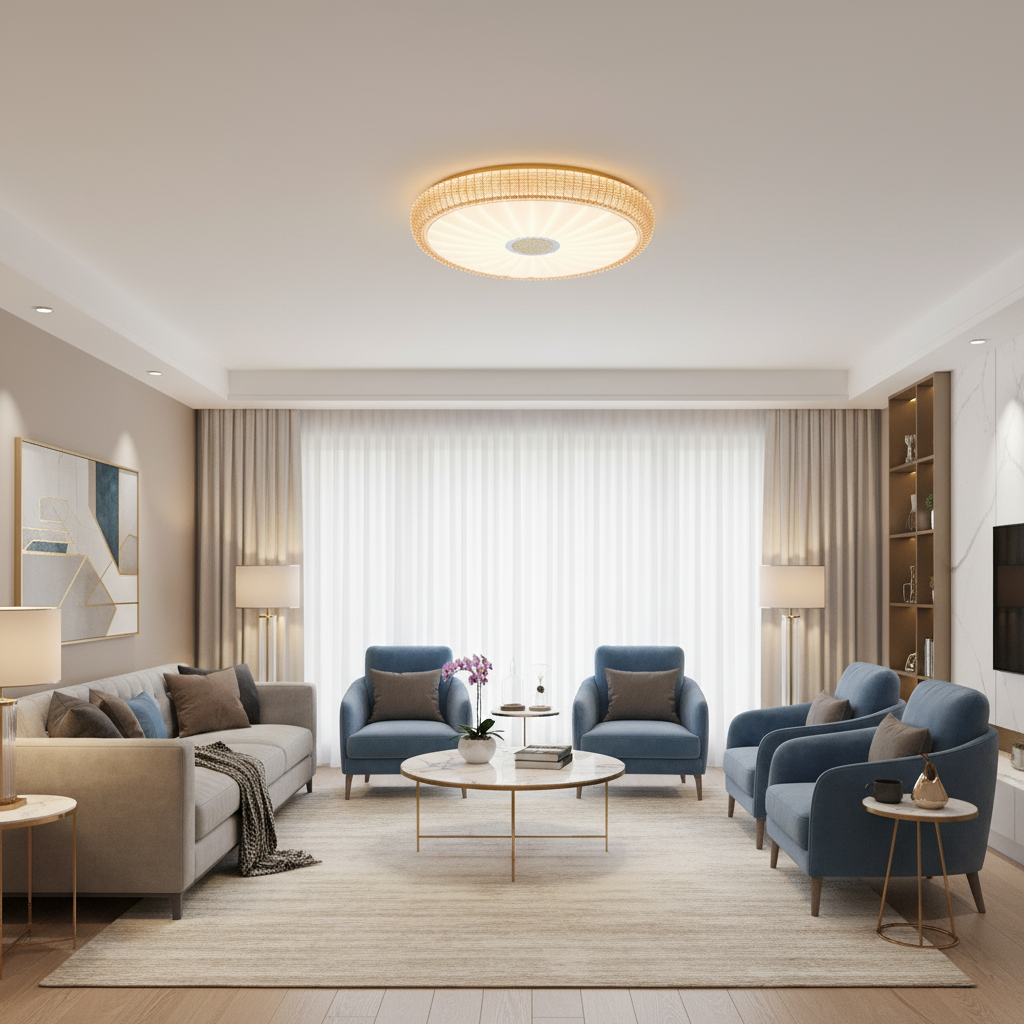 48W Modern Decorative Round LED Ceiling Light