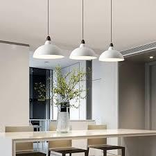 Modern White Dome Pendant Light  M179/3 (3-Light Ceiling Fixture)