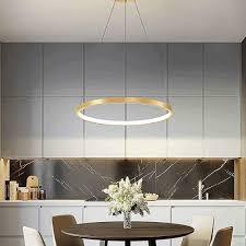 60W LED Ring Pendant Light  2 Colour Changeable Ceiling Hanging Light (JMX23327/1PL)