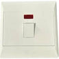 4x4 60A Isolator Switch White SA027/WH  Heavy Duty Double Pole Stove Switch (With Indicator)