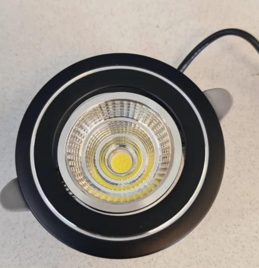 7W LED COB Downlight 6500K Cool White  50-55mm Cut-Out | HTY-DL 310 Mini Recessed Ceiling Light