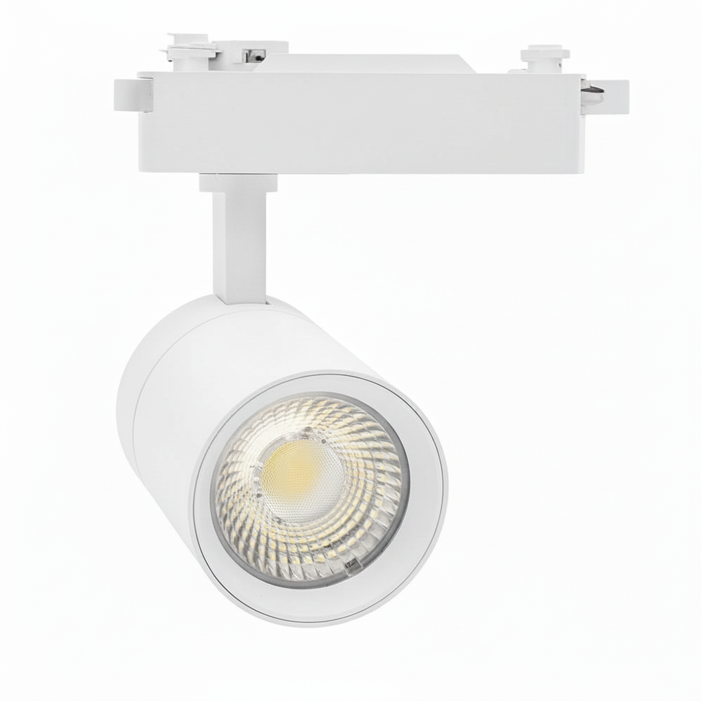 30W LED Track Light  White (Cool White 6500K) V1-16