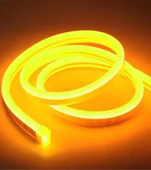 12V Neon LED Rope Light  5m Yellow (B2)