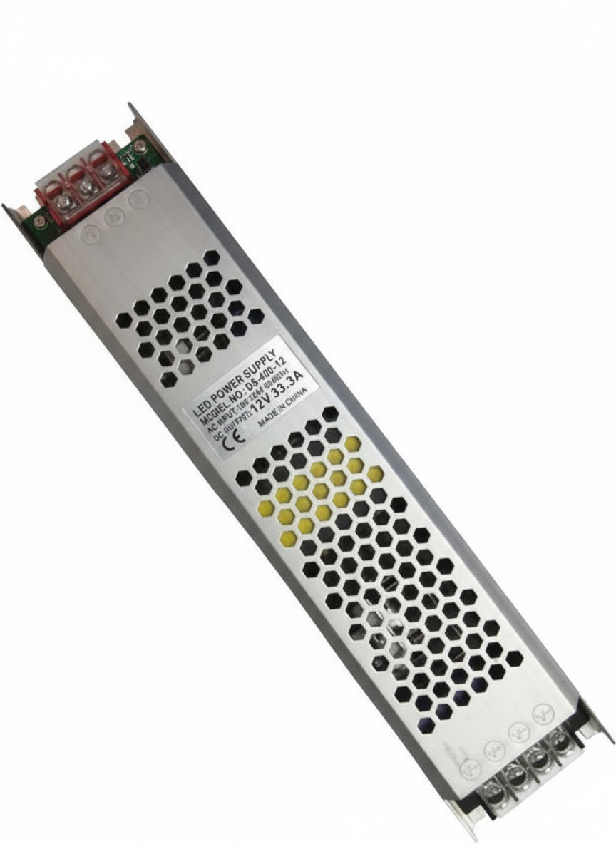 12V 400W 33.3A Slim Cage Power Supply DS-400-12