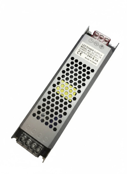 24V 200W 8.3A Slim Cage Power Supply (DS-200-24)