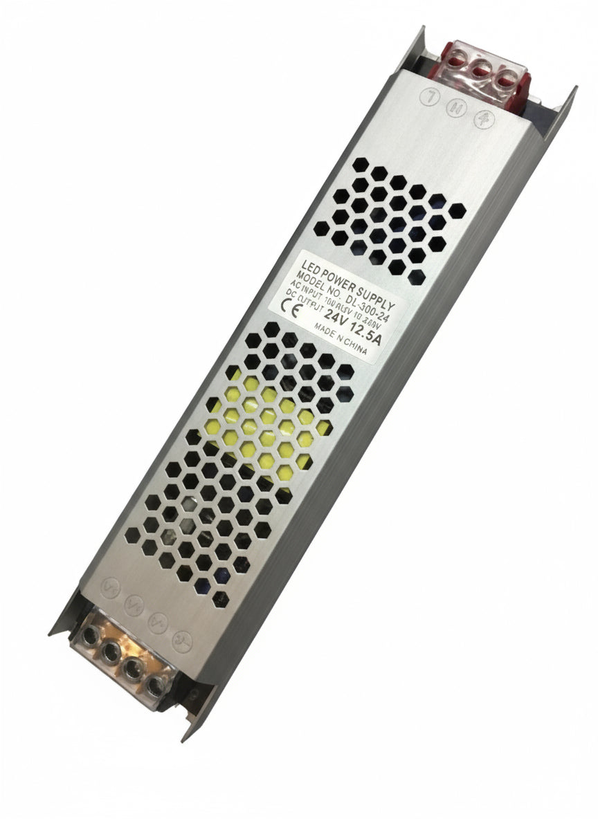 24V 300W 12.5A Slim Cage Power Supply (DS-300-24)