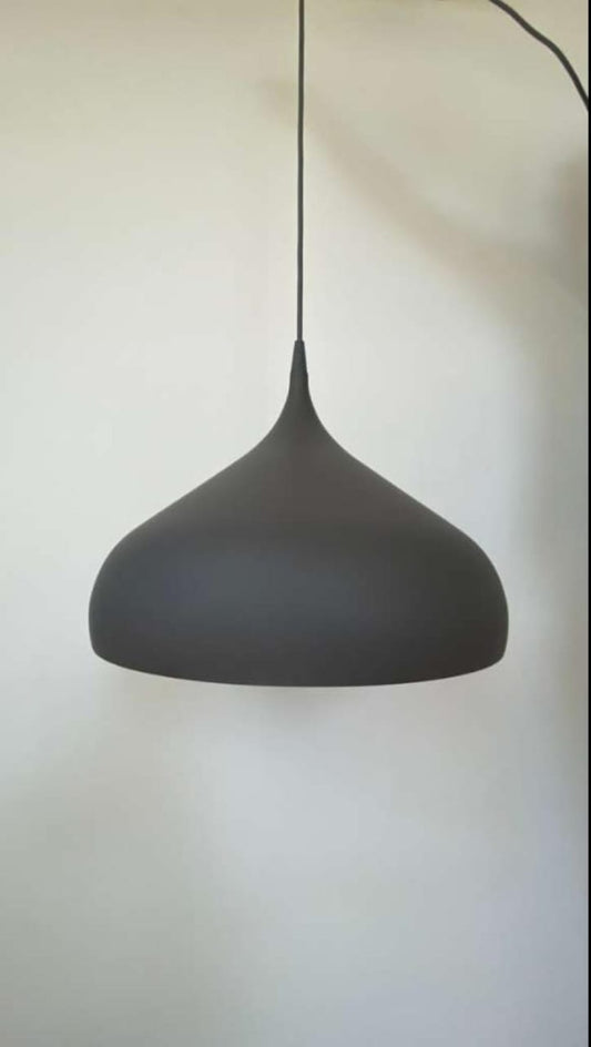 Black & Gold Metal Pendant Ceiling Light  6009 BK+GLD