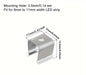 12mm Steel LED Strip Mounting Clip (811mm Compatible)