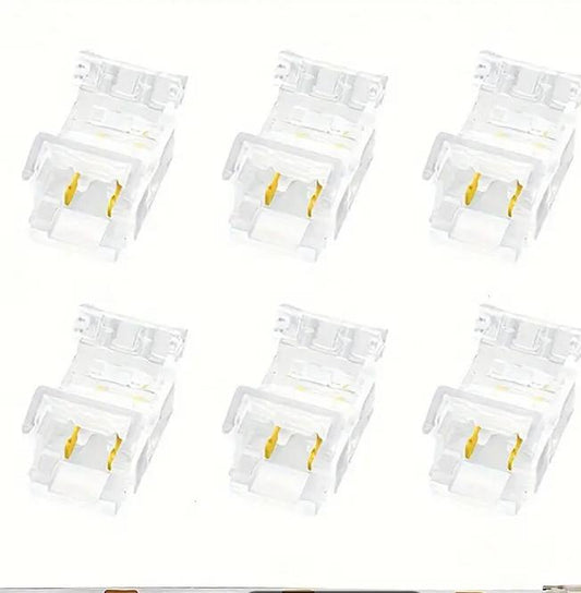8mm 2-Pin Straight COB LED Strip Connector