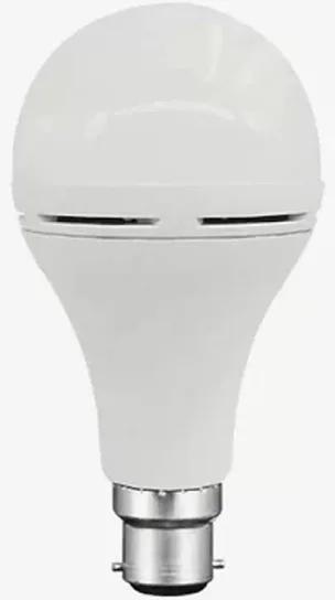 9W LED Emergency Bulb (B22)  Rechargeable Backup Light 6500K Cool White