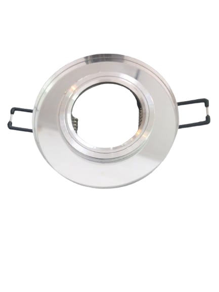 Glass Mirror Round Recessed Downlight Fitting MD601  Ceiling Spotlight (GU10/MR16)