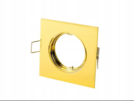 Square Gold Swivel Downlight GU10 / MR16 (KS1712GD Style)