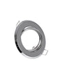 Round Swivel Downlight Fitting  Dark Silver (B1195 BCH, GU10 Compatible)