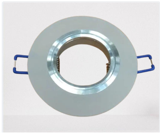 Round Recessed Downlight Fitting  Matte White (MD705, GU10 Compatible)