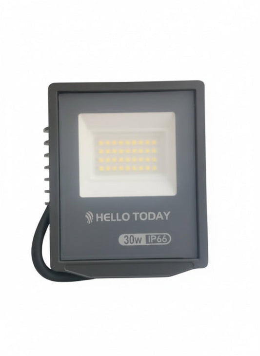 30W LED Flood Light  Outdoor Waterproof Security Light (Cool White 6500K, IP66) A1-13
