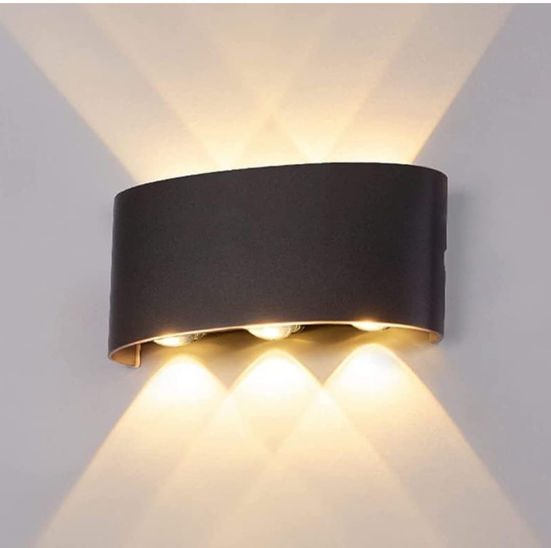 6W LED Outdoor Wall Lamp  IP65 Waterproof (Model 1681-6 / TTY7007)