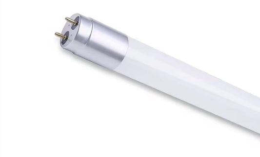 1.2m Silver and Glass Led Tube (4ft) T8  Frosted 20w TLH-FL 20w