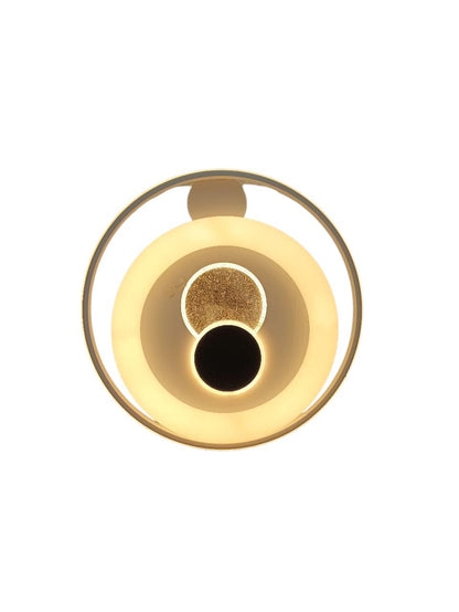 LED Modern Round light , Bedroom Study Living Room Fashion Decoration 3 Color Changing Ceiling Light(warm white ,cool white and day light) F812