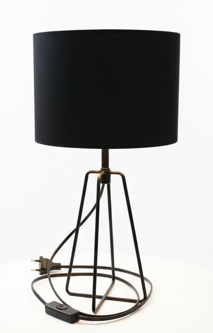 Modern Black Desk / Bedside Lamp  HD052