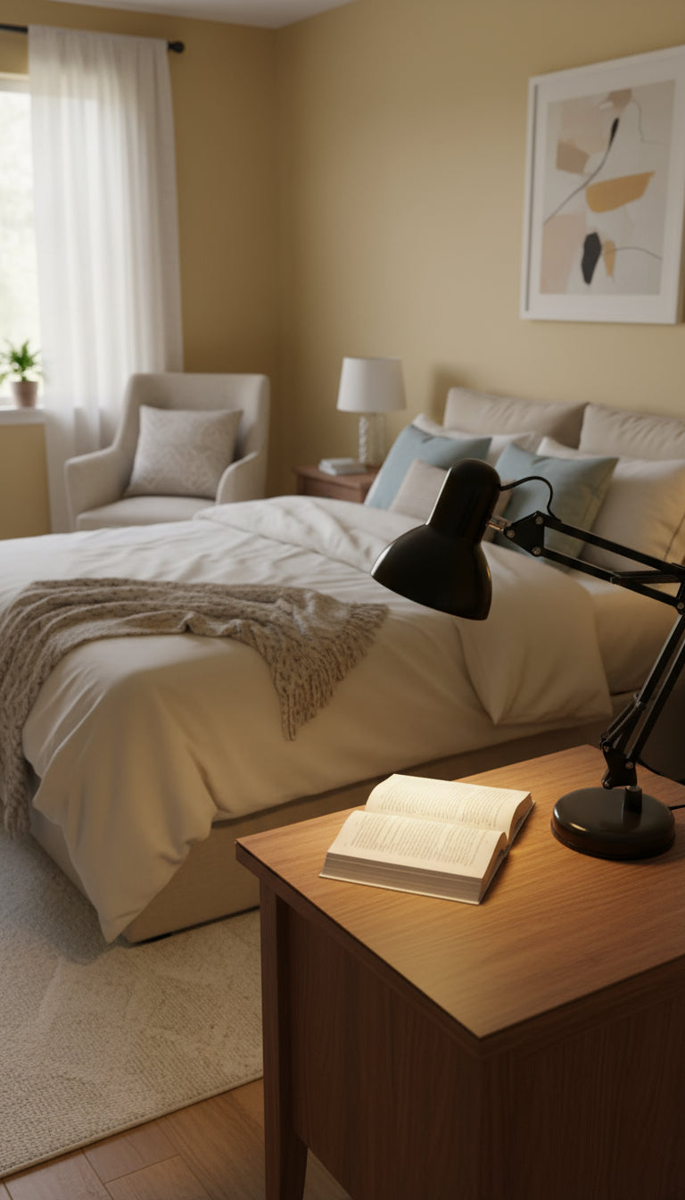 Swing Arm Black Desk Lamp 811 BK  Adjustable Architect Desk Lamp