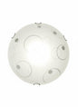 Frosted Glass Ceiling Light Fitting  Modern Round Flush Mount