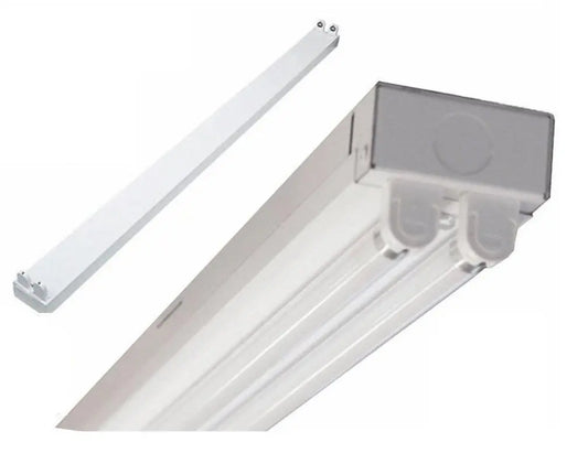 Double open channel Led Fluorescent Fitting Open Channel- 1.2m(4foot) HD-1.2m D