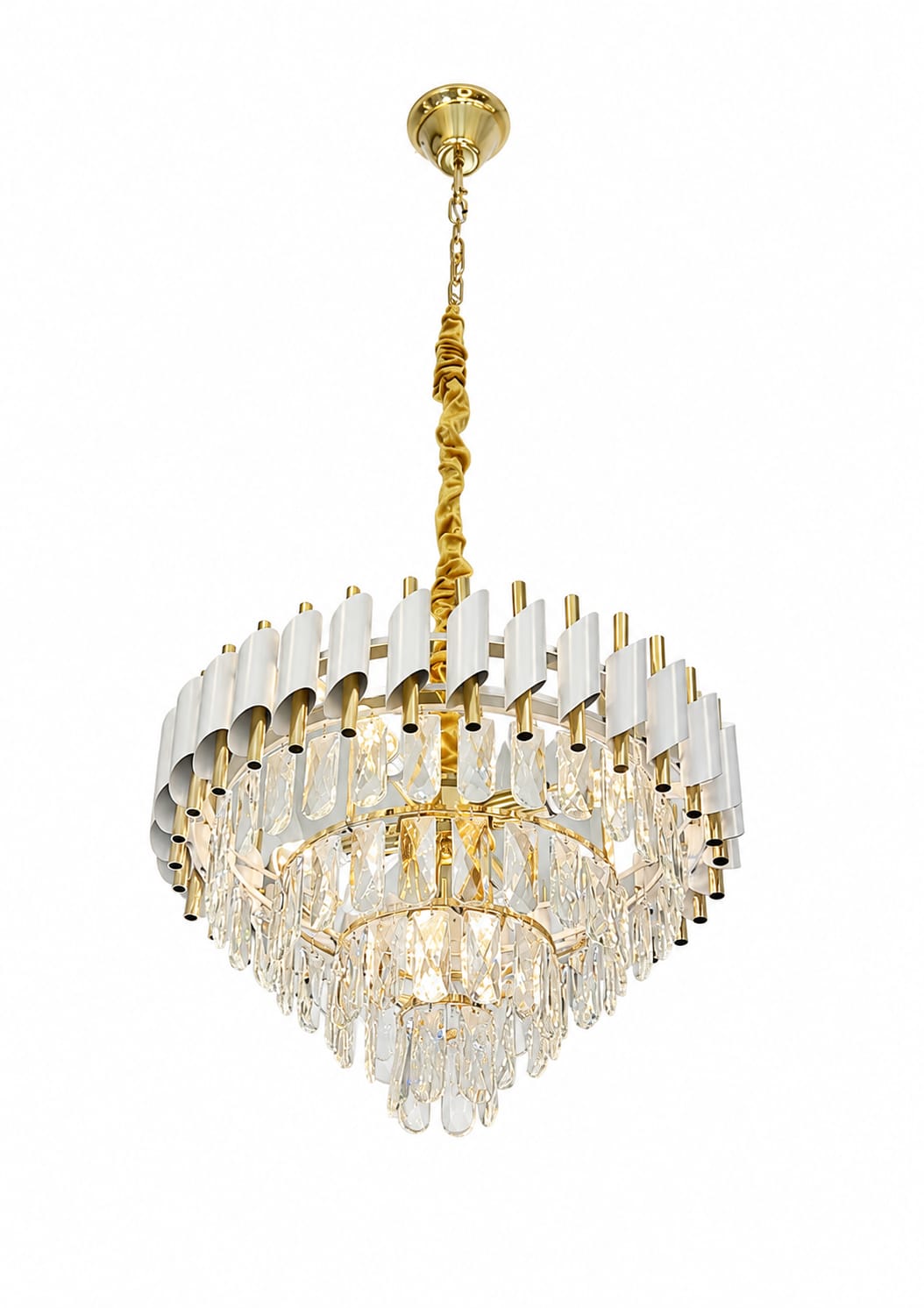 Luxury Crystal Chandelier  Gold Finish (BQ-CD465)