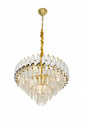 Luxury Crystal Chandelier  Gold Finish (BQ-CD465)