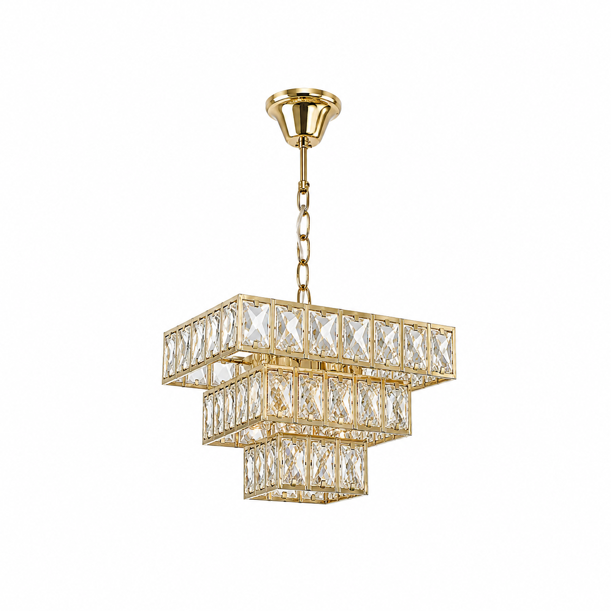 Luxury 3-tire pendant Chandelier