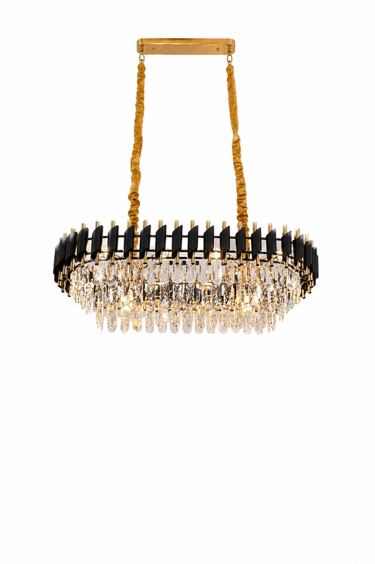 Imperial Crystal Eclipse Chandelier