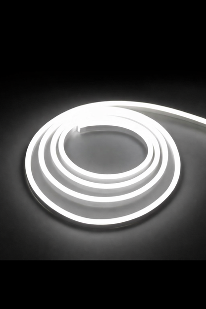 220V COB LED Strip Light Roll – 100m | 20W/m | IP65 Waterproof | 6500K Cool White