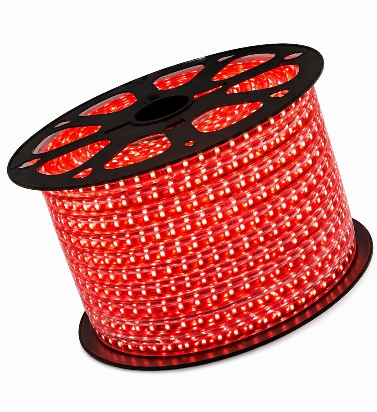 220V Red LED Strip Light  10 Meter Roll